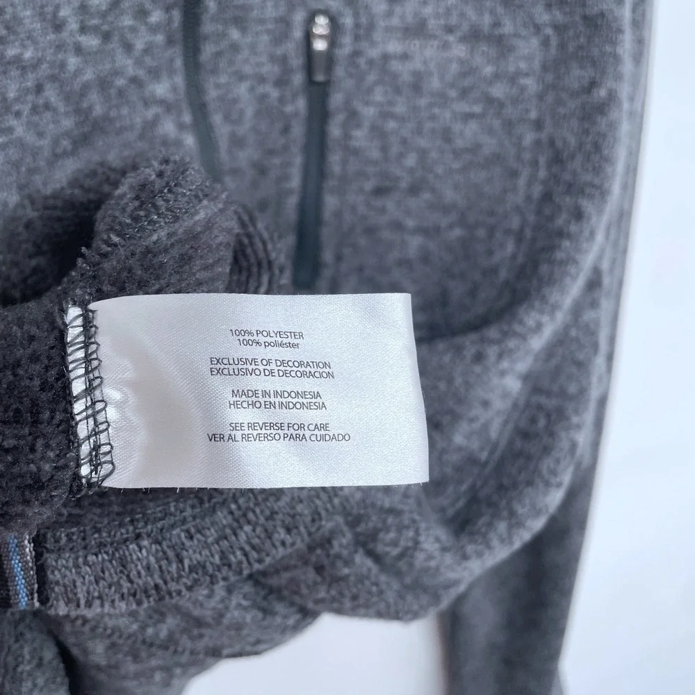 Woolrich Mens Gray Speckled Half Zip Pullover Sweater Large‎ Heathered Grey